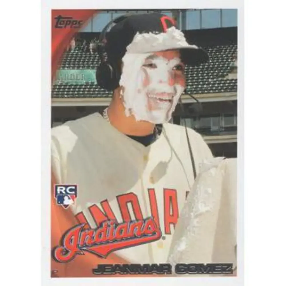 2010 Topps Update #US-59 Jeanmar Gomez RC SP, Pie in the face Cleveland Indians